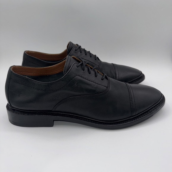 Frye Paul Oxfords Men\'s Size 10.5 D Black Leather Slip On